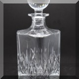 G09. Marquis by Waterford Crystal decanter. - $60 